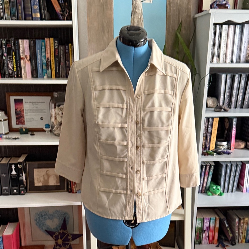 Women's Cream Blouse